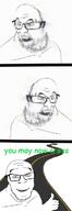 angry child_friendly crossing glasses guide hand moving road safety smile soyjak stubble thumbs_up variant:feraljak // 254x740 // 109.3KB