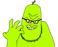 beard evil eyeglasses glasses laser_bean laser_eyes plants_vs_zombies smile syndrome_(the_incredibles) template the_incredibles variant:syndromejak // 557x446 // 5.8KB