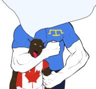 2soyjaks canada choking crimean_tatar flag:crimean_tatar pajeet poojeet sloptranwnbag_(namefag) soyjak speech_bubble speech_bubble_empty subvariant:chudjak_front variant:bernd variant:chudjak // 1761x1638 // 386.6KB