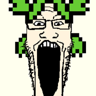 404 4chan anime error female first_4chan_image glasses green_hair hair open_mouth soyjak stretched_mouth stubble subvariant:longplier text variant:markiplier_soyjak yotsoyba // 630x1152 // 5.2KB