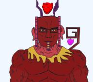 aztec chud glasses monkey rave subvariant:muscular_chud variant:chudjak variant:impish_soyak_ears yume_nikki // 1059x929 // 512.5KB