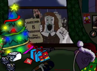 3soyjaks airpods ak-47 angry animated british chips christmas christmas_tree clothes flag:ireland gift glasses happy holding_object jesus_christ lights looking_at_you money oliver_cromwell open_mouth paper pointing rotten_teeth santa_hat sleeping stubble subvariant:wholesome_soyjak text variant:gapejak variant:markiplier_soyjak video_game yellow_teeth // 720x534, 27.2s // 1.4MB