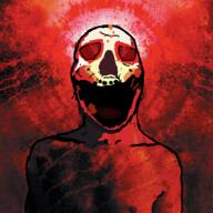 album_cover blood blood_on_face hardcore integrity_(band) metalcore music open_mouth skull variant:a24_slowburn_soyjak // 600x600 // 667.9KB