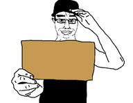 cap clothes dont_call_them_bitches_bro glasses hat holding_sign smile template variant:chudjak // 984x758 // 39.1KB
