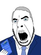 blue_eyes clothes hair liberal malcolm_turnbull necktie open_mouth suit variant:cobson // 602x812 // 83.4KB