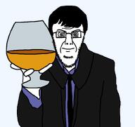 apple apple_juice artist:cobsontalks beard clothes cup fancy_sip_farms glass glasses suit template variant:fancysip wine_glass youtube // 800x755 // 21.6KB