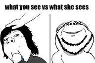 beard blowjob ear female funny_because_its_porn girl hair hand looking_down neck oral_sex reddit_meme saliva satire smile stubble subvariant:gapejak_female sucking turtleneck variant:gapejak variant:impish_soyak_ears white_skin // 1347x898 // 44.3KB