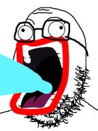 dragon_ball dragon_ball_z glasses laser rage_comic shoop_da_whoop soyjak stubble variant:gapejak // 600x800 // 58.9KB