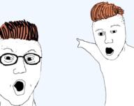 coal meta:tagme variant:two_pointing_soyjaks wojak wojakland zoomer zoomer_hair // 680x538 // 163.4KB