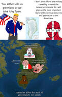 amerimutt aryan beard big_lips big_nose blond blue_eyes closed_eyes closed_mouth clothes denmark donald_trump flag:denmark flag:mexico flag:transgender_pride_flag flag:united_states glasses greenland hair holding_object looking_at_you map open_mouth orange_skin purple_hair sad sheeeit subvariant:feralnigger suit text tranny transgender_flag united_states variant:bernd variant:feraljak watch yellow_hair yellow_sclera // 2002x3158 // 942.6KB