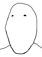 creepy creepypasta meta:Not_OC minimalism minimalist variant:gapejak // 375x500 // 11.5KB