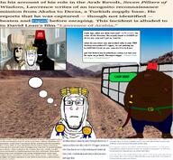 1916 1917 1918 1919 5soyjaks adrian_greaves arab award bbc black_skin diary ebonics fez hair history june keffiyeh lawrence_of_arabia lawrence_of_arabia_(film) middle_east november november_19 ottoman_empire scimitar soldier subvariant:hornyson subvariant:jobson subvariant:morbidmutt subvariant:neutralplier sultan tattoo teeth thought_bubble turk turkiye variant:cobson variant:markiplier_soyjak variant:meximutt wordswordswords // 3029x2788 // 5.7MB