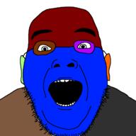 Sarah_Jane_Adventures colorful doctor_who glasses mouth_open open_mouth slitheen stubble teeth variant:slitheenjak // 721x720 // 9.8KB