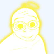 angel glowing halo happy subvariant:gabriel variant:feraljak white_skin yellow // 1500x1500 // 430.5KB