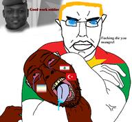 brown_kin flag:burkina_faso flag:lebanon flag:minor_attracted_person flag:turkiye ibrahim_traore meta:countrywars nigger the_weak_should_fear_the_strong tongue trend:aryan variant:chudjak // 1996x1844 // 317.6KB