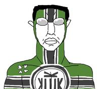 chud clothes flag goggles green_clothes invincible_(show) kekistan mark_grayson spandex_suit subvariant:chudjak_front superhero variant:chudjak // 757x697 // 28.7KB