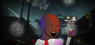 black_skin bloodshot_eyes clothes crying holding_object left_4_dead_(series) left_4_dead_1 louis_(left_4_dead) necktie open_mouth pill soyjak stubble valve variant:soyak video_game // 2100x1001 // 2.1MB