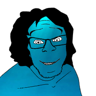 black_hair edit eyes glasses meta:namefags mouth_open nose sea shitty stubble variant:feraljak zonky_(namefag) zonky_(user) // 1500x1500 // 404.1KB