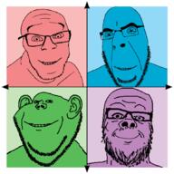 4soyjaks ear glasses political_compass politics smile soyjak stubble variant:a24_slowburn_soyjak variant:cobson variant:feraljak variant:impish_soyak_ears // 867x868 // 76.4KB