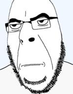 closed_mouth disappointed glasses op_is_a_retarded_lazy_faggot_for_not_tagging_his_own_shit stubble variant:cobson // 750x964 // 244.8KB