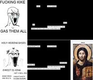 2soyjaks angry art balding beard christianity crying excited glasses hair hand jesus judaism open_mouth rabbi raised_eyebrow soyjak stubble subvariant:wewjak text variant:soyak wikipedia // 1024x878 // 91.4KB