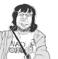 angry closed_mouth clothes hair long_hair mustache nato soyjak stubble variant:unknown // 433x442 // 34.8KB