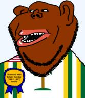 1882 1995 award brown_skin clothes county ear edwin_barclay flag flag:grand_kru_county flag:liberia grand_kru_county hair liberia liberian lips mutt obsessed open_mouth soyjak stubble subvariant:impish_amerimutt teeth text transparent transparent_background variant:impish_soyak_ears // 685x793 // 31.4KB