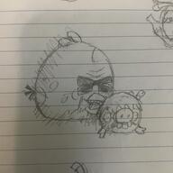 4chan 4cuck angry_birds anime artist:a_random_obsessed_retard beak bird biting_lip drawing hair niggerstone obsessed_pigger self_upload subvariant:hornyson variant:cobson video_game yotsoyba // 3024x3024 // 1.8MB