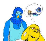 a10_eyes ahegao beak beheaded bibisi bird blue_skin bwc closed_mouth execution feather furry glasses heart heart_eyes janny martlet_(undertale_yellow) martletjak_(namefag) open_mouth orgasm soy_(soyjak_party) subvariant:wholesome_soyjak transparent_background trend:aryan tyrone undertale variant:gapejak video_game yellow_beak // 1111x975 // 120.7KB