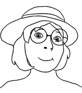 closed_mouth clothes glasses hair hat looking_at_you meta:template no_stubble remastered series:foidjaks smile subvariant:female_cobson template transparent transparent_background variant:cobson woman // 962x1094 // 22.9KB