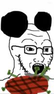 bagpipes disney ear glasses mickey_mouse mouse open_mouth soyjak stubble variant:soyak // 828x1429 // 551.3KB