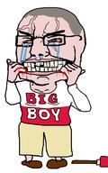 angry big_boy blood glasses kurwa poland seething shorts subvariant:big-boy teeth_showing variant:chudjak // 598x955 // 62.6KB