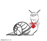 animal animated cute ext=gif garden gemmy heart heart_warming holding_object jumping poyopoyo snail subvariant:wholesome_soyjak variant:gapejak // 400x351 // 224.0KB