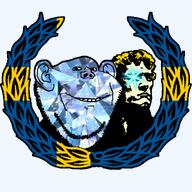 arno_breker blond glowing_eyes sweden swedish_flag swedish_text swedish_win text variant:gapejak wiki wreath // 1000x1000 // 426.0KB