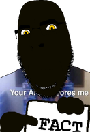 darker_than_vantablack glasses jimbo_looks_like_this nigger stubble variant:cobson yellow_sclera your_ai_slop_bores_me // 775x1127 // 221.3KB