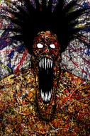 demon glasses hair jackson_pollock open_mouth schizo soyjak stretched_mouth stubble subvariant:schizojak variant:markiplier_soyjak // 1048x1584 // 2.4MB