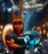 ack buff central_intelligence_agency fur furry gem gem_skin gemerald gemmy glowing hanging ice_age meta:ai_generated muscles muscular_male never_goon nut nuts rope subvariant:feralsquirrel tail trend:aryan trend:glowie trend:squirreljakking variant:bernd variant:feraljak variant:nojak // 1170x1323 // 145.7KB