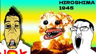 amerimutt hiroshima japan subvariant:asiamutt subvariant:impish_amerimutt united_states variant:chudjak variant:impish_soyak_ears world_war_2 // 1280x720 // 595.7KB