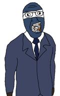balaclava blue_shirt cigarette clothes gentlemen mentlegen necktie smoke smoking spy_(tf2) strabismus suit team_fortress_2 variant:tewi // 351x562 // 15.7KB