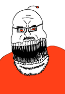 glasses open_mouth reddit redditard soyjak stubble variant:nightmarejak // 379x542 // 23.0KB