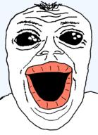 deformed hair lips oh_my_god_she_is_so_attractive open_mouth remastered soyjak subvariant:jerome transparent_background variant:alicia variant:its_out_get_in_here // 1103x1528 // 92.2KB