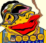 award awards discord goggles judaism marty martycuck medal minion minions_party rent_free shrek sing_(movie) splintercuck star_of_david subvariant:chudjak_front subvariant:jartycuck variant:chudjak yellow_skin // 1050x996 // 426.5KB
