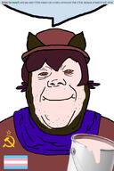 bucket commie_pedo_troon jimbo_(namefag) jimbo_(user) meta:namefags niko_(oneshot) not_white paint paint_bucket quote tranny variant:alicia // 590x884 // 77.4KB