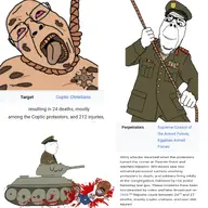 2boys blood cross dead hanging injured looking_to_the_leftng military open_mouth soyjak subvariant:gapejak_side tank text variant:bernd variant:dubbbzjak variant:gapejak // 3464x3464 // 2.4MB