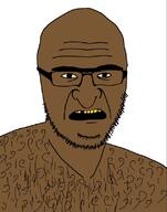 brown_eyes golden_tooth hairy hooked_nose meta:tagme missing_teeth variant:fenesjak yellow_sclera yellow_teeth // 634x804 // 191.8KB