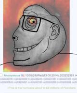 4chan beard ear fat hurricane matthew smirk soyjak variant:matthew // 2160x2600 // 3.0MB