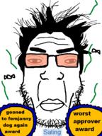 award bu5t_(user) connor_howard fnf_pedo janny red_glasses sating sating_(user) series:esl_pedo_league subvariant:chudplier variant:markiplier_soyjak // 600x800 // 37.9KB