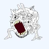 lobotomy_corporation monster mouth_open open_mouth teeth variant:bernd variant:chudjak variant:cobson variant:feraljak variant:gapejak variant:soyak // 1280x1280 // 397.9KB