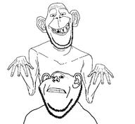 2soyjaks arm bad_teeth clenched_teeth closed_mouth ear grin hand soyjak stubble sweating variant:britson variant:impish_soyak_ears worried // 1744x1612 // 136.7KB