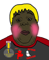 badge blond blush broot brown_skin meta:namefags subvariant:hunky_twink_sex_machine transparent_background useless_nigger_war variant:alicia variant:impish_soyak_ears variant:vlodson // 592x720 // 158.9KB